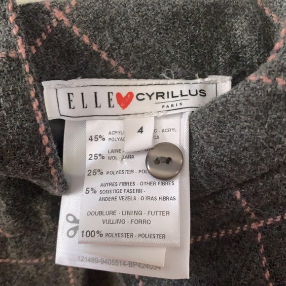 Adorable cyrillus woolen pinafore dress 4T - Picture 2 of 4